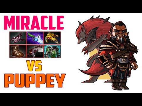 Miracle [Lycan] vs Puppey [Shadow Demon] - Dota 2 Gameplay 2017