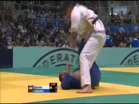 LUCHYN, Dmytro (UKR) -KHUGAEV, Alan (BLR) -100 kg IJF World Championship Seniors 2013