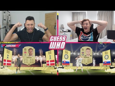 OMG THESE WALKOUTS ARE INSANE 😱 EPIC GUESS WHO FIFA vs CapGunTom - FIFA 20