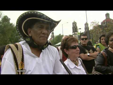 Mexico pays tribute to Marquez