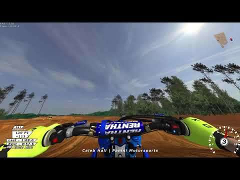 Mx Simulator: Lap around Club MX SX track 2017 3D scanned