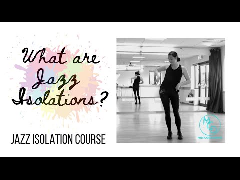 WHAT ARE JAZZ ISOLATIONS? How to Isolate your head, shoulders, ribs and hips.  Jazz Dance Tutorials