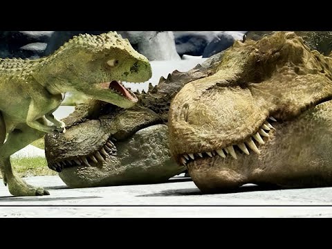 A WEAK DINOSAUR will have to DEFEAT the GREAT T-REX KING to DEFEND his FAMILY - RECAP