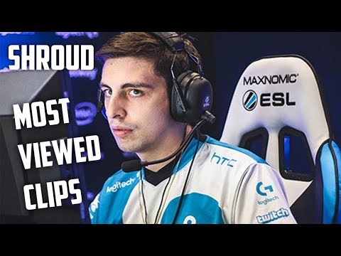 SHROUD MOST VIEWED CLIPS OF ALL TIME!!!