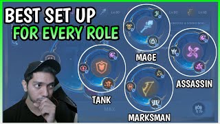 Best Talent Set up for Every Role | New Emblem System | MLBB