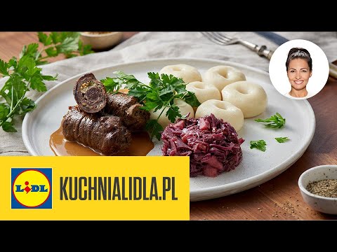 Obiad, który pokochasz – ŚLĄSKA ROLADA Z KLUSKAMI! 👌 | Kinga Paruzel & Kuchnia Lidla