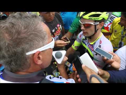 Post Interview with Stage 6 winner Jakub Mareczko