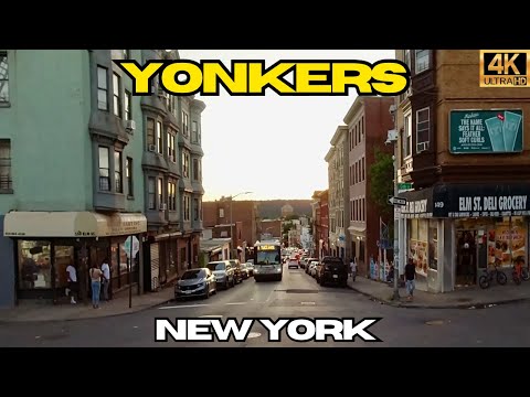 Driving Yonkers New York 4K