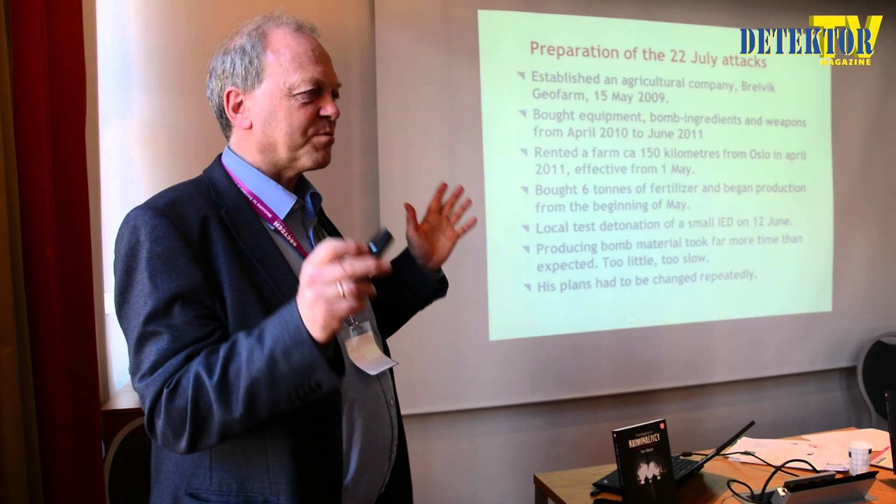 Detektor TV Magazine 4, 2015 – Tore Bjørgo snakker om terrorisme og om A.B. Breivik.