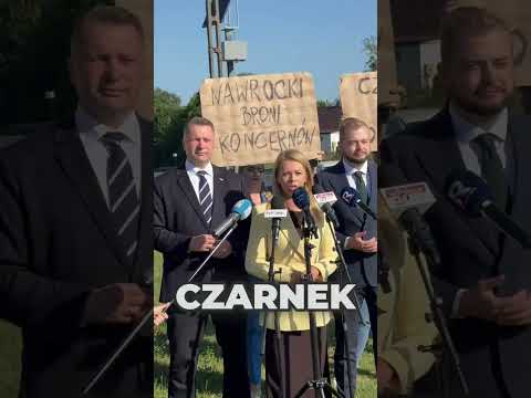 Marta Wcisło zakłóciła konferencję P. Czarnka
