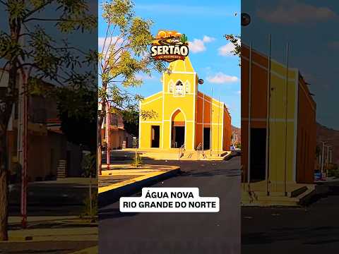 Cidade de Água Nova no Rio Grande do Norte #turismo #viral #nordeste #shorts #shortsvideo