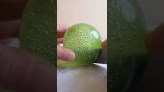 Glass fruits cutting ASMR