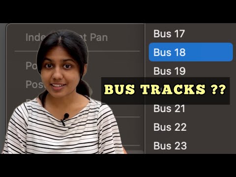 All about BUS TRACKS | Logic Pro