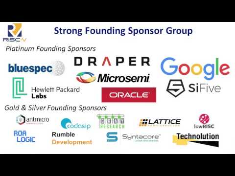 RISC-V Founding Sponsor Group - Jan 2016