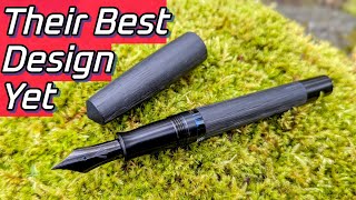 I'm OBSESSED With The New Gravitas Piston Carbon Black Fountain Pen