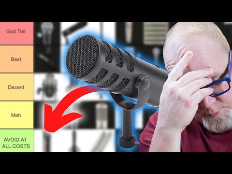 TIER LIST OF ALL THE MICS I HAVE REVIEWED!