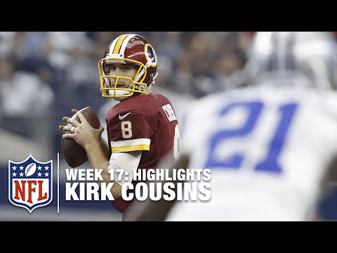 Kirk Cousins Finishes 2015 Season On FIRE! | Redskins vs. Cowboys | NFL Week 17 Highlights
