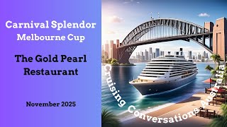 Carnival Splendor The Gold Pearl Restaurant Deck 3 and 4