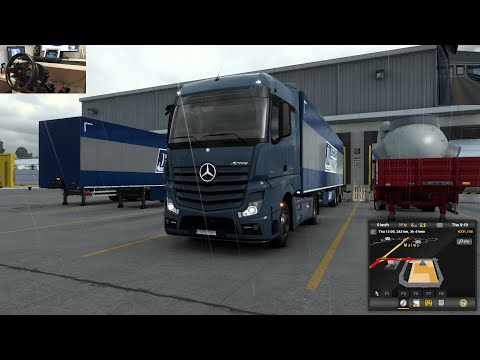 Euro Truck Simulator 2 - MERCEDES-BENZ New Actros BigSpace 510 hp (375kW)