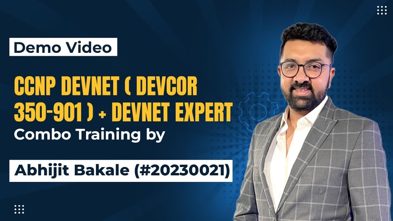 CCNP DevNet (DEVCOR 350 - 901) Training | Part 1 | CCNP DEVCOR + DEVNET Training by  @PyNetLabs