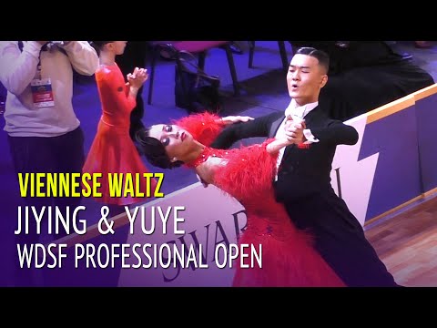 Viennese Waltz = WDSF PD Open Semi Final = Jiang Jiying & Zhao Yuye