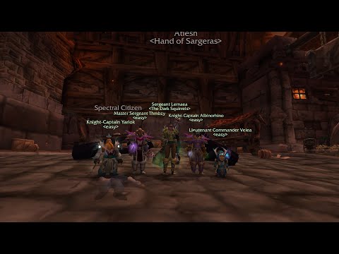 Statholme Atiesh, Greatstaff of the Guardian Quest - Lernaea (Abs) Benediction