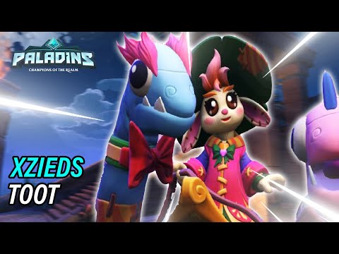 xZieds Moji Pro Competitive l GRANDMASTER l TOOT l PALADINS GAMEPLAY