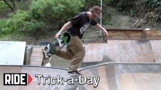 How-To Skateboarding: Backside Boneless to Fakie Over Spine with Ben Raybourn