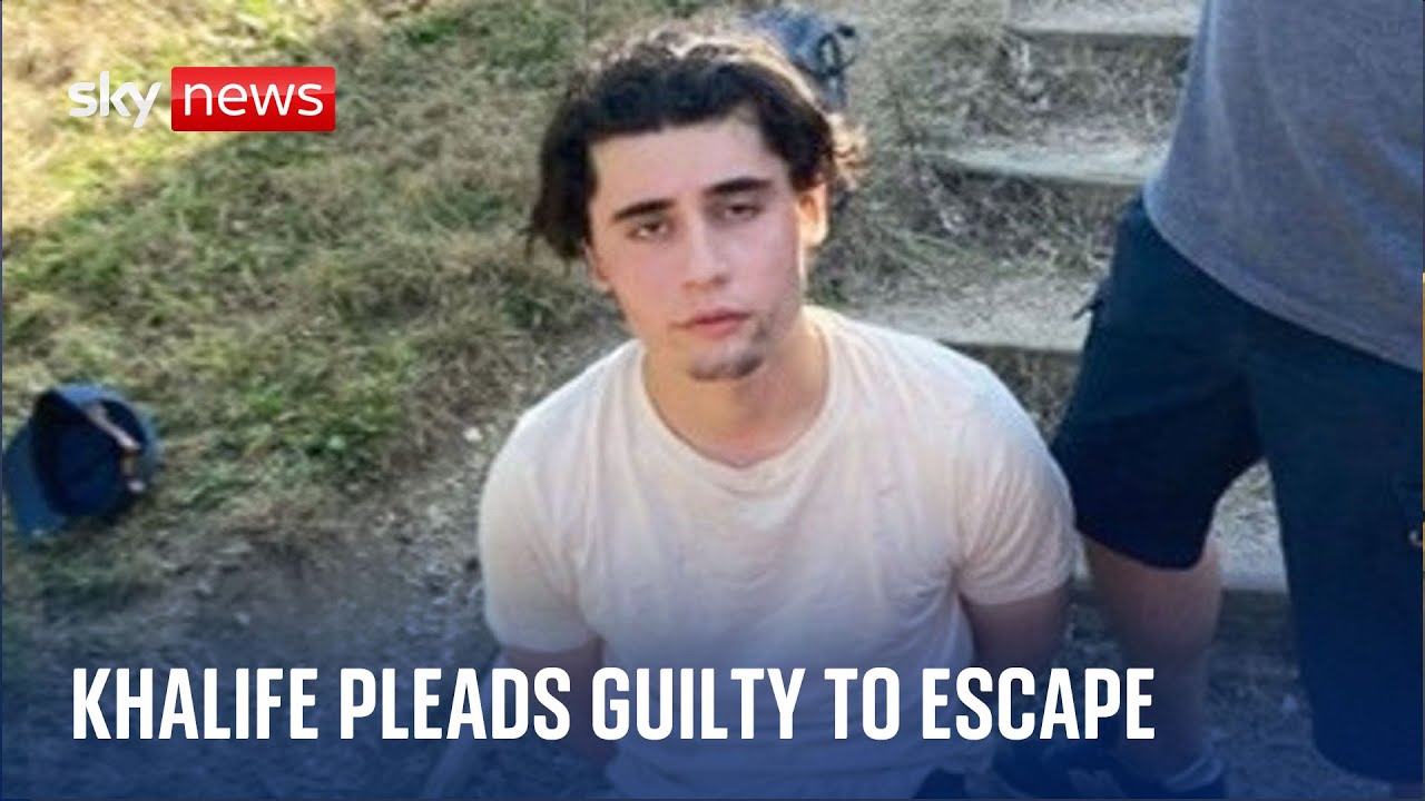 Former soldier Daniel Khalife pleads guilty to escaping from Wandsworth prison