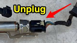 How to: remove GMC or Chevy connector for fuel pressure sensor - Tahoe Silverado Yukon Sierra