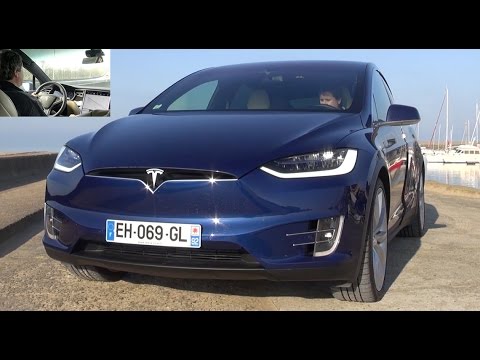 2017 Tesla Model X 90 D [ESSAI VIDEO] : Aile... dorado (avis, prix, autonomie)