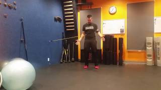 adaptive athlete banded high row