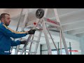 SM - Professional A-frame ladder with protected working area - video 0
