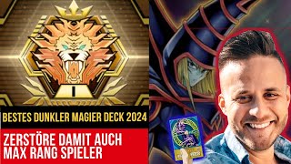 MASTER 1 SPIELER ENTHÜLLT ENDLICH SEINEN DUNKLER MAGIER DECK - YUGIOH MASTER DUEL Deutsch 🔥🔥🔥