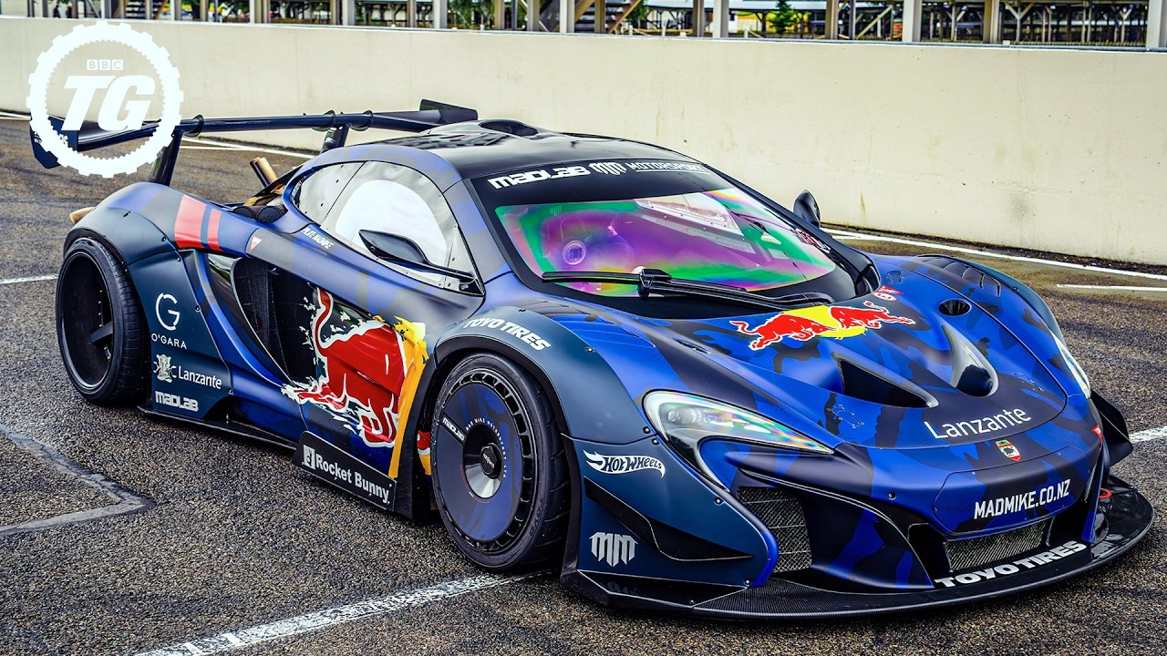 FIRST LOOK: McLaren P1 Drift Car – Mad Mike’s Rotary-Swapped ‘MadMac’!