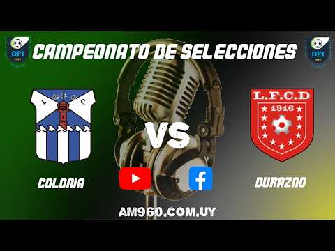 22° COPA NACIONAL DE SELECIONES DE #OFI  - FECHA 7 | COLONIA Vs DURAZNO | 7/02/2026