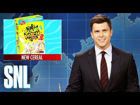 Weekend Update: Post Announces Sour Patch Kids Cereal - SNL