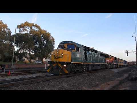 Junee Freight Trains SSR empty Grain