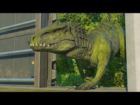 RELEASE ALL 110 TERRESTRIAL AND MARINE DINOSAURS IN BIOSYN SANCTUARY - JWE2
