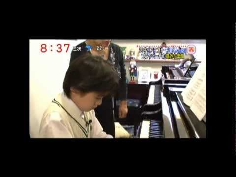 牛田くんピアノのレッスン風景