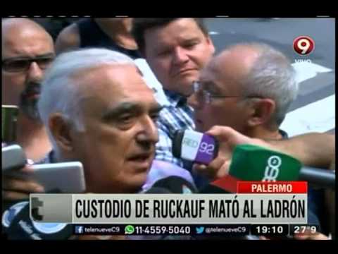 Custodio de Ruckauf mató al ladrón