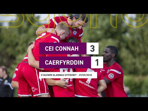 Cei Connah 3-1 Caerfyrddin || Uwch Gynghrair Cymru