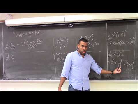 Math 1203-R03 Lecture 13 - Implicit Differentiation and Intro to Log Differentiation