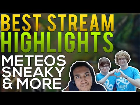 League of Legends Best Stream Highlights #1 - Sneaky, Meteos, Aphromoo, & More