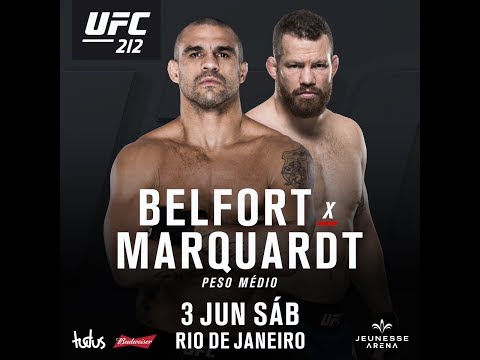 Vitor Belfort vs Nate Marquardt UFC 212