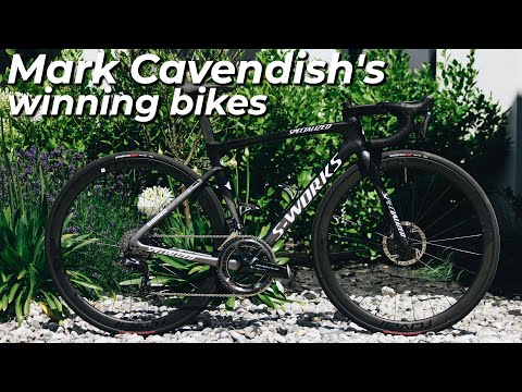 Mark Cavendish's Tour de France winning bikes