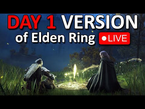 PLAYING ELDEN RING'S FIRST VERSION YEARS LATER (PC version 1.02) (BAD SOULS NIGHT LATER MAYBE)