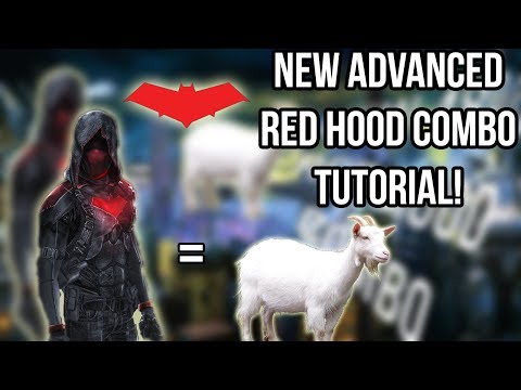 NEW INJUSTICE 2 RED HOOD COMBOS! ADVANCED HIGH DAMAGE COMBO TUTORIAL: RED HOOD TIPS AND TRICKS
