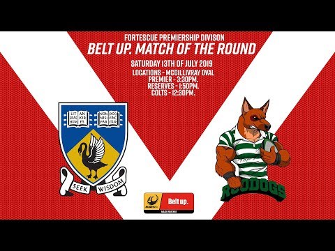 RWA Reserve Grade 2019 Round 15 - UWA v Wanneroo