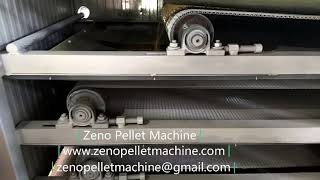 Feed pellet dryer machine for animal,fish,poultry feed pellet drying